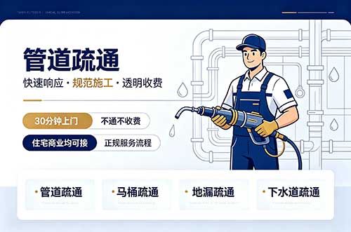 户县管道疏通