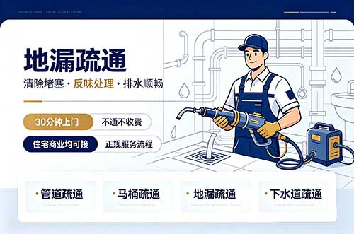 户县地漏疏通